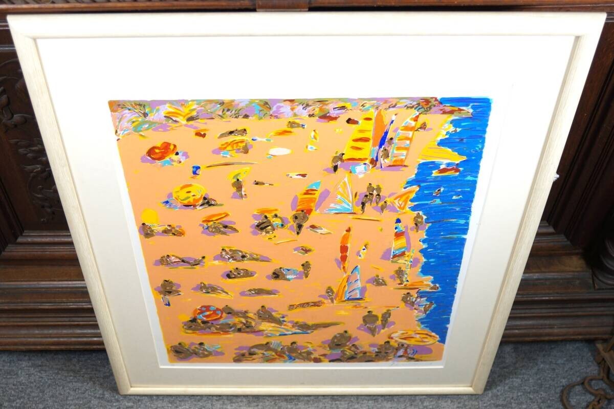 Ken Done (Australian) "Beach" Signed Original