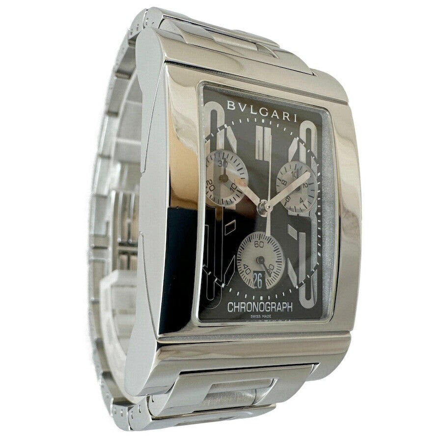 Bvlgari Rettangolo Rtc49S Chronograph Quartz