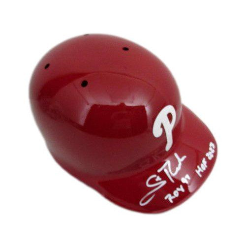 Scott Rolen Hof Signed/Inscr Rawlings Batting
