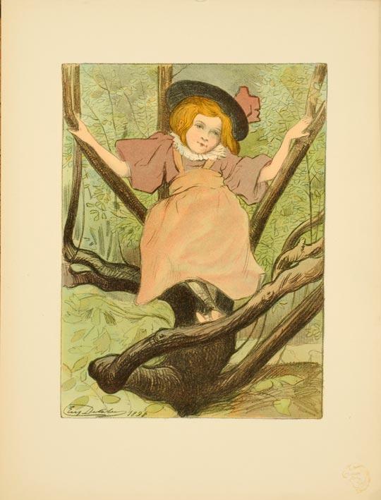 Original Vintage French Poster Kacia By Delatre Moderne 1897