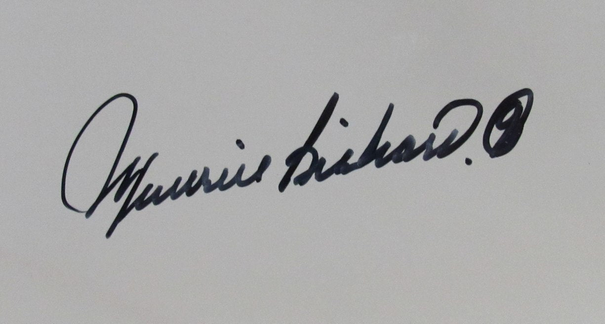 Maurice Richard Hof Signed/Auto 16X20 Photo Canadiens Psa/Dna 192346