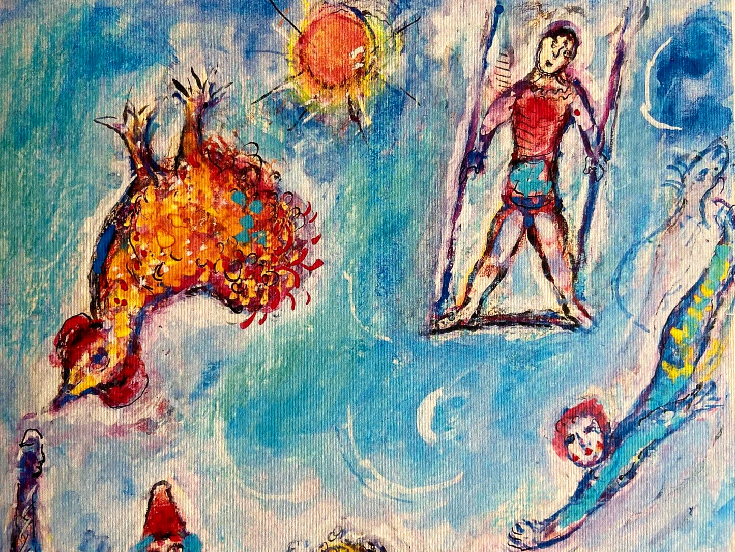 Marc Chagall Lithograph Numbered Signed Stamped