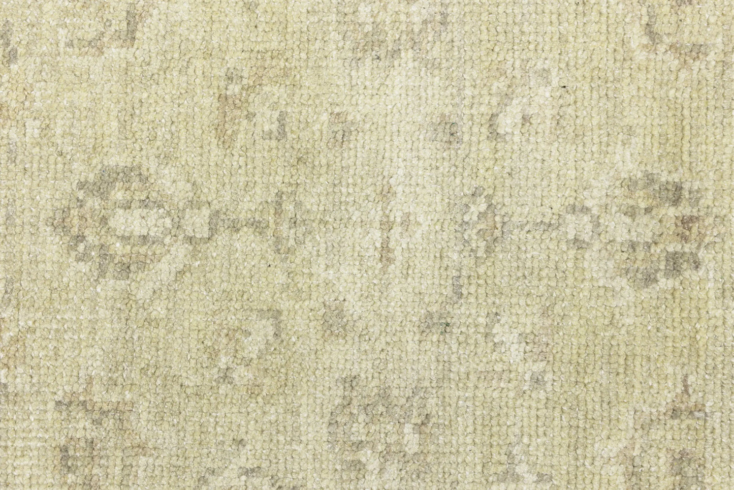 Handmade Wool Oriental Runner Rug Muted Floral