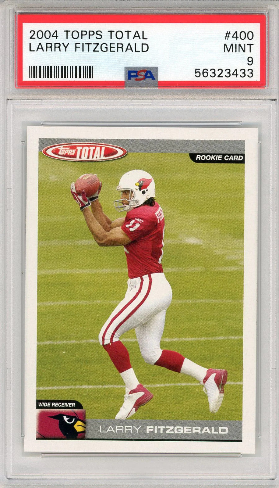 Larry Fitzgerald 2004 Topps Total Rookie Card