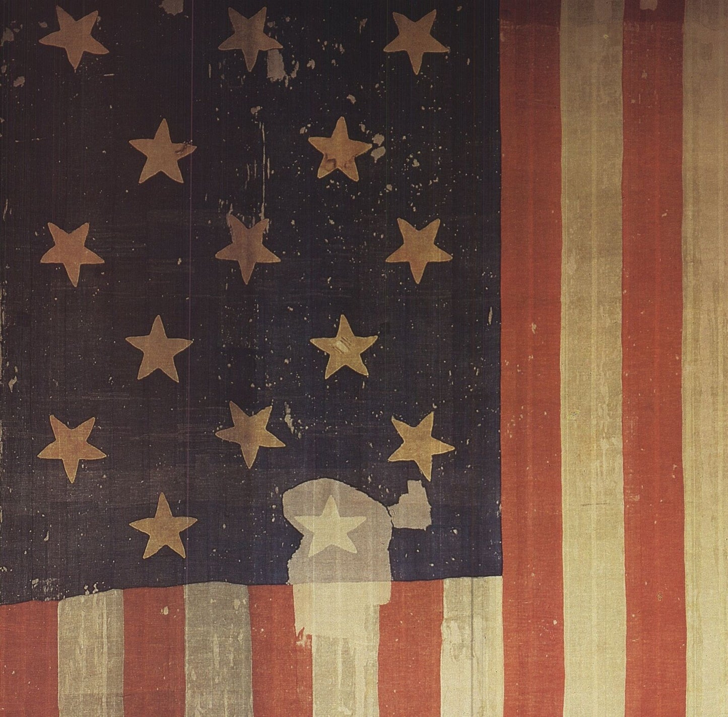 Artist Unknown Star Spangled Banner " Offset Lithograph Contemporar