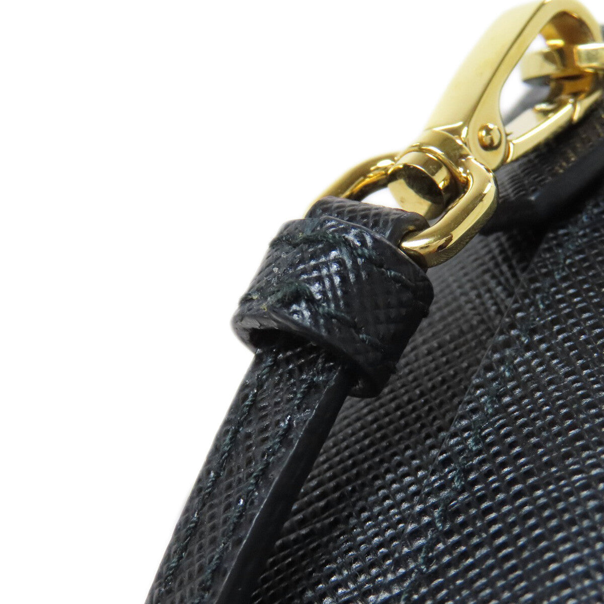 Prada 1Bh036 Shoulder Bag Logo Safiano