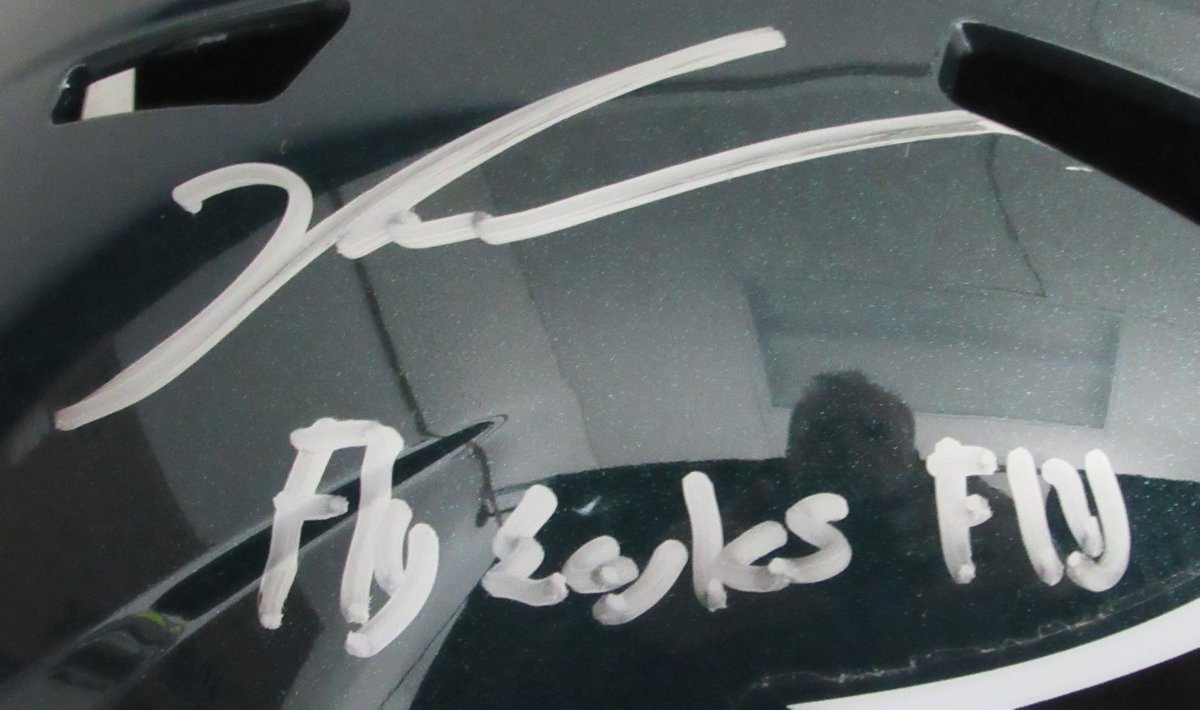 Jalen Carter Signed/Inscr Speed Full Size Replica