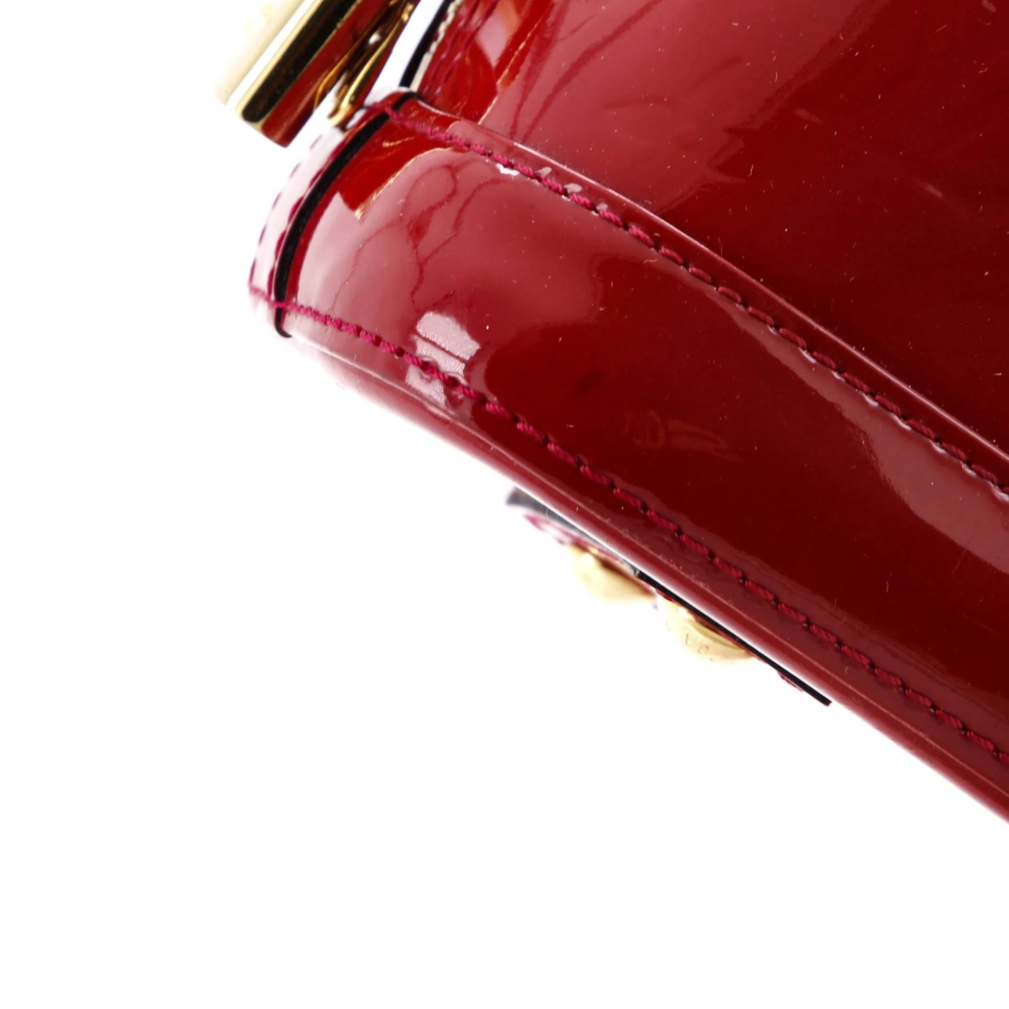 Louis Vuitton Alma Handbag Monogram Vernis Bb