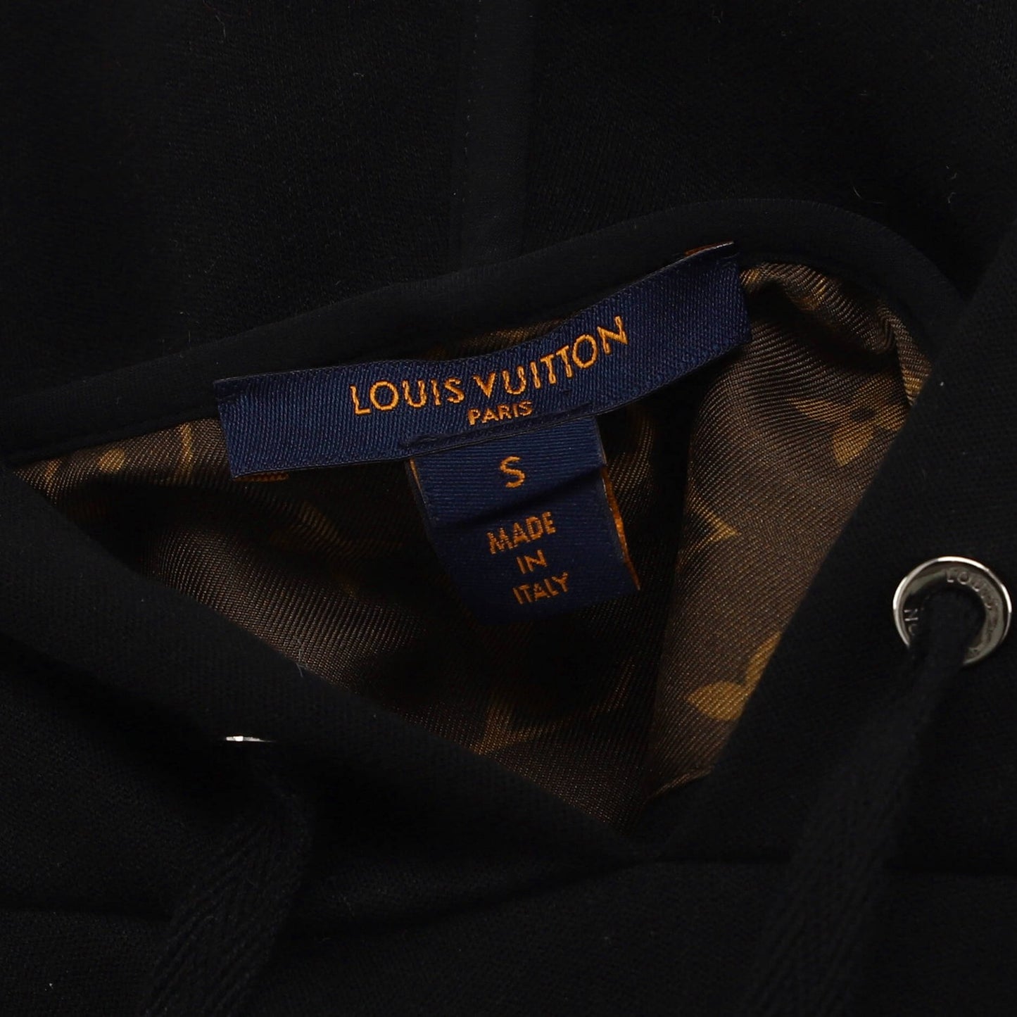 Louis Vuitton Women'S Icons Reverse Logo Hoodie Cotton Blend