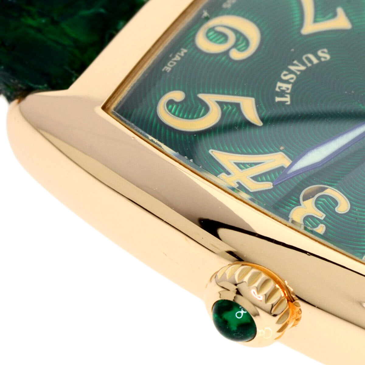 FRANCK MULLER Tono CURVEX Watches 1752 QZ SUN K18