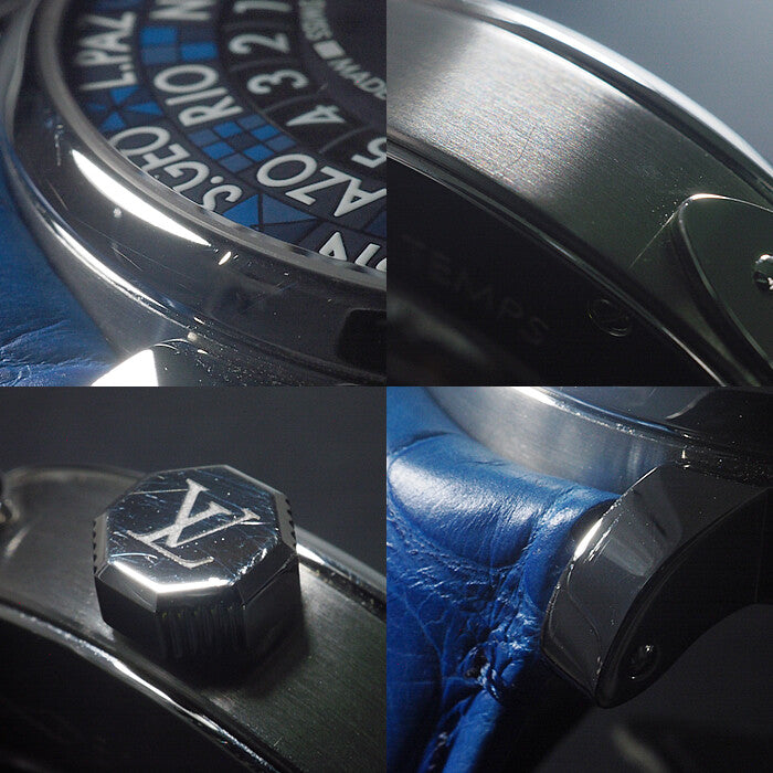 Louis Vuitton Escal Time Zone Q5D22 Watch Men
