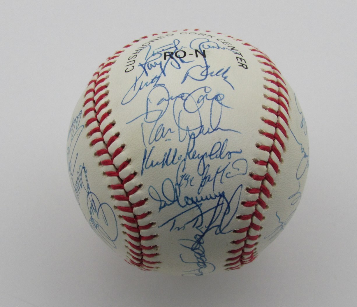 1990 New York Mets Team Signed By 30 Players Onl Baseball Strawberry 185518
