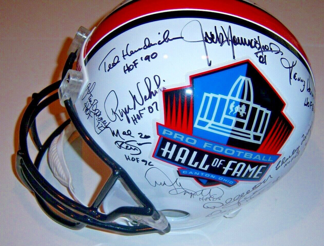 Bart Starr,Lance Alworth,Deacon Jones 28 Sigs