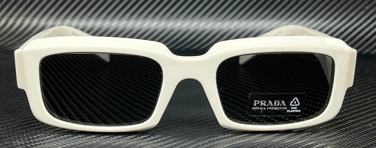 Prada Pr 27Zs 17K08Z White Talc Dark Grey Men'S