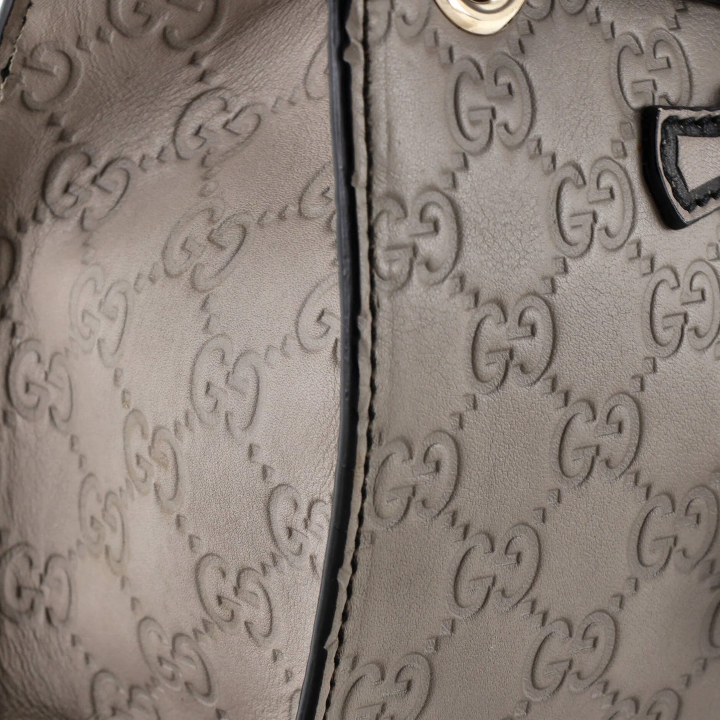 Gucci Emily Chain Flap Shoulder Bag Guccissima Leather Small