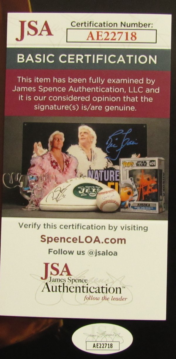 Michael J Fox/Christopher Lloyd Sign/Auto 16X20