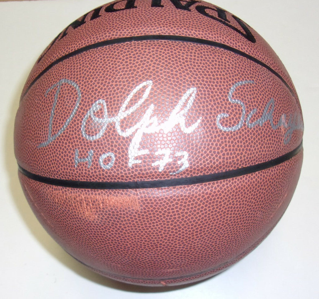 Dolph Schayes Nationals,Hof 73,Last One Jsa/Coa