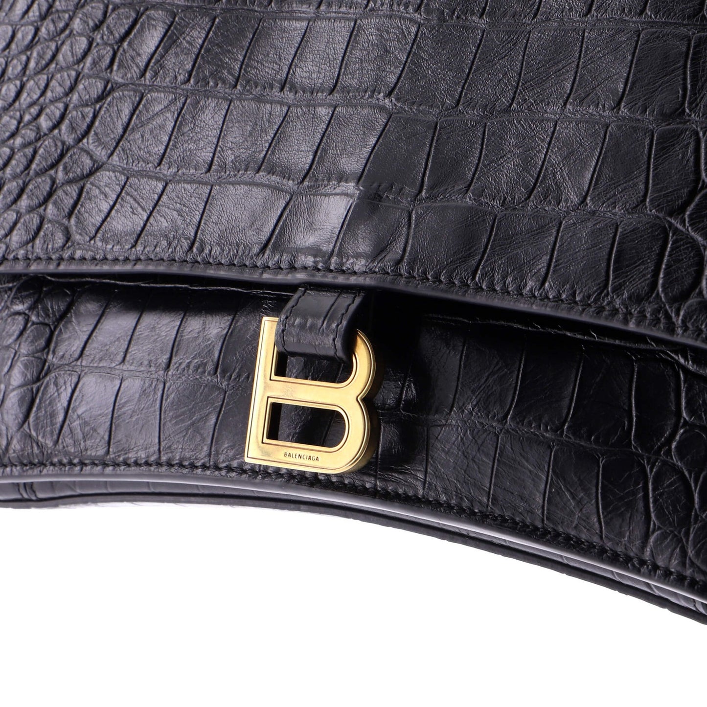 Balenciaga Crush Chain Flap Bag Leather Medium