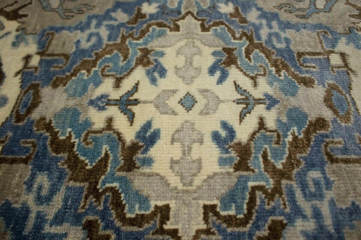 9X12 Ft Handmade Classic Osh Chobi Floral Rug