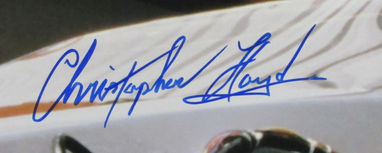 Christopher Lloyd Autographed 16X20 Photo Back To