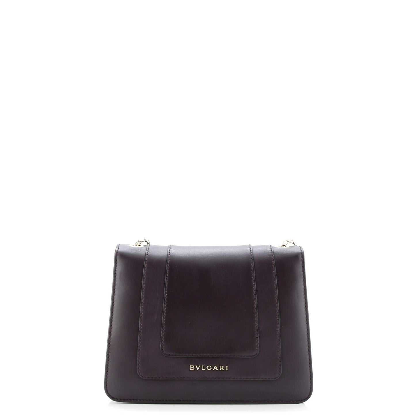 Bvlgari Serpenti Forever Square Shoulder Bag Leather Small