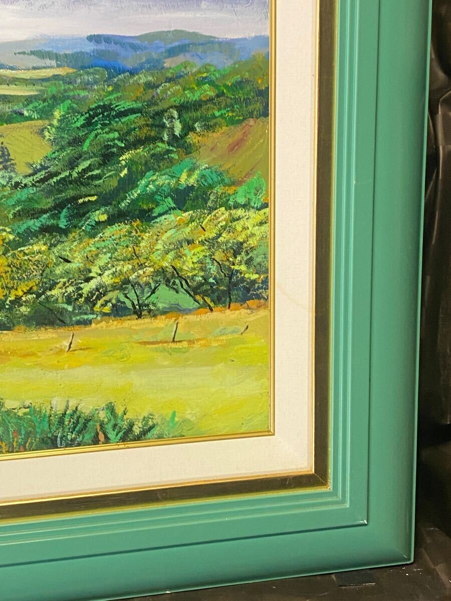 David Lloyd Glover Original Painting Oil On Canvas Signed Landscape Framed