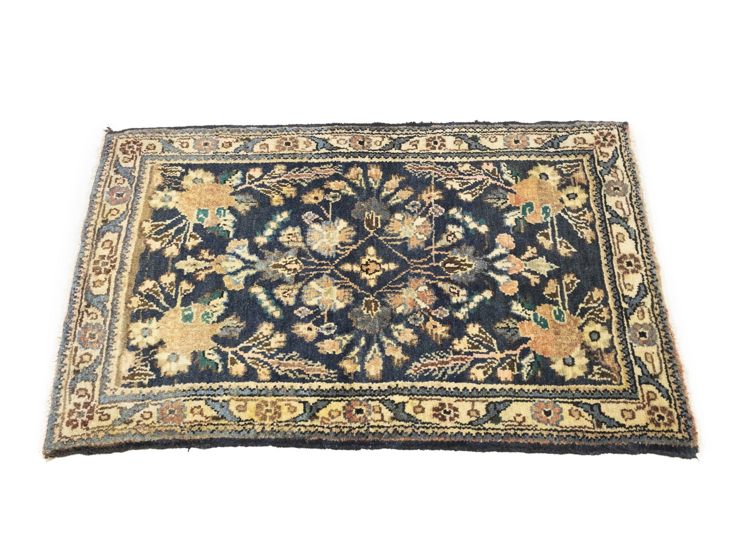 Handmade Vintage Tribal Oriental Rug Farmho
