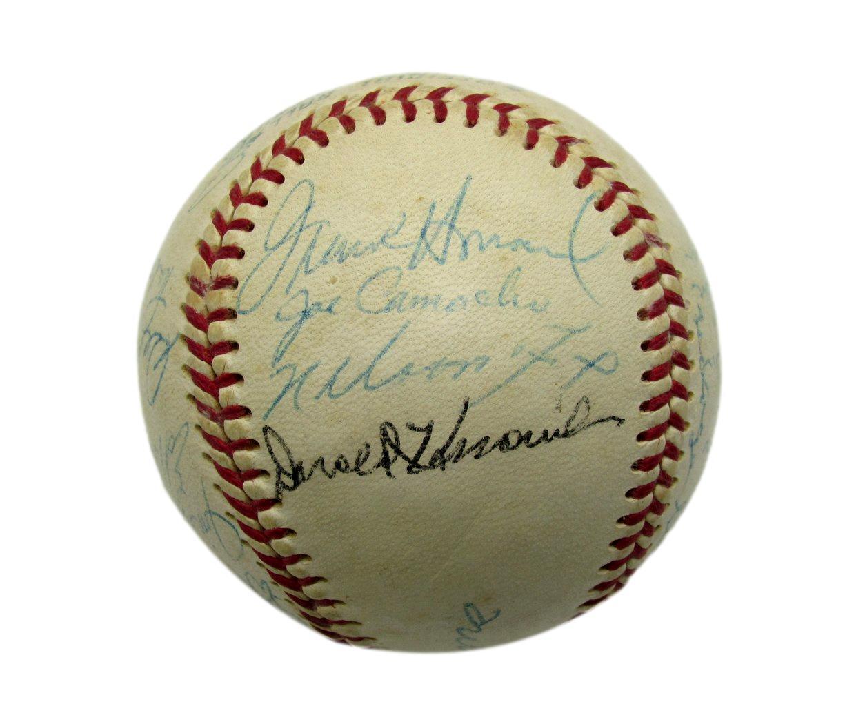 1969 Washington Senators Team-Signed By (23) Oal