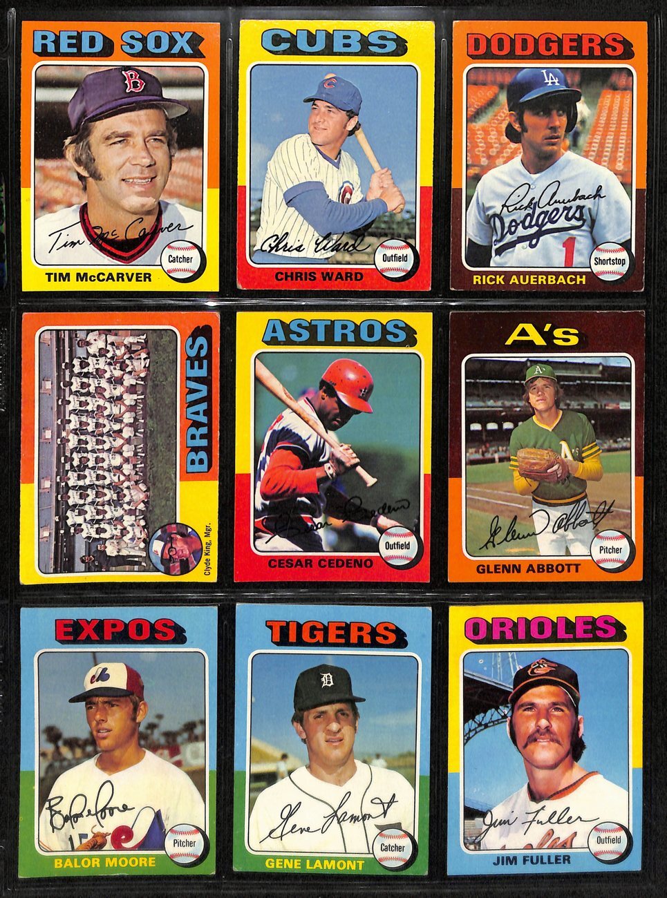 1975 Topps Baseball Card Complete Set (1-660)