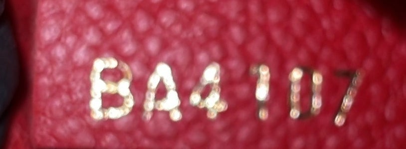 Leather Louis Vuitton Venus Handbag Monogram Canvas and