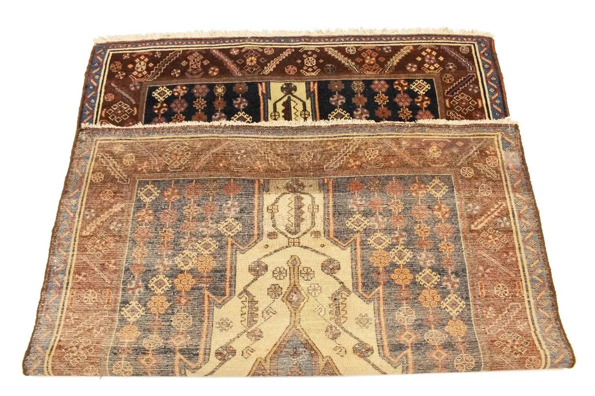 Antique Handmade Geometric Tribal Style Oriental