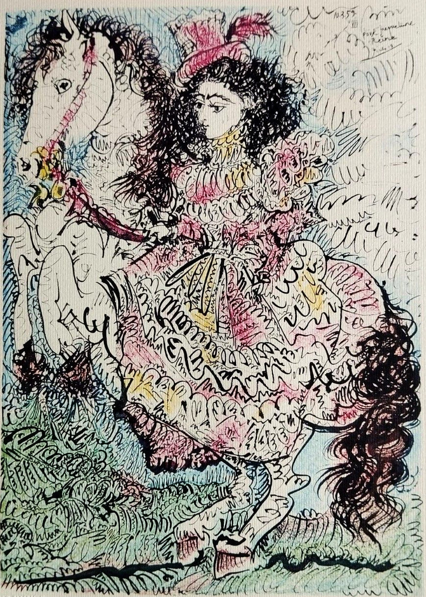 Pablo Picasso Lithograph 180 Ex