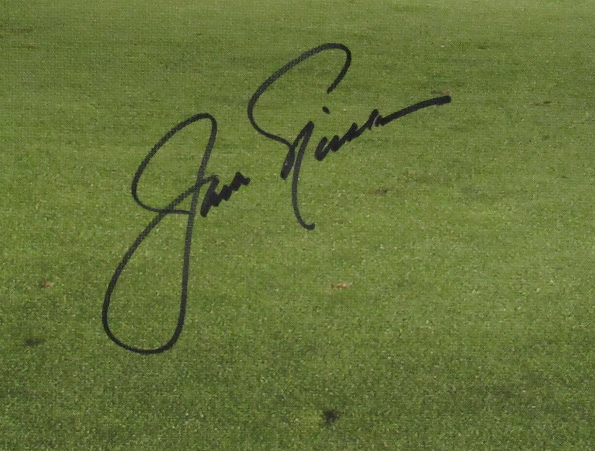 Jack Nicklaus Signed/Autographed 33X44 Poster