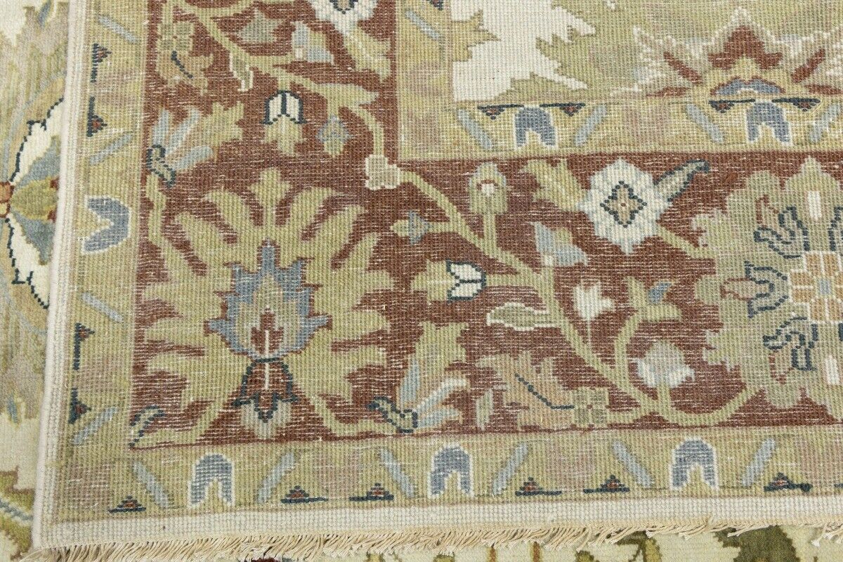 Hand-Knotted Vintage Style Floral Peshawar Osh