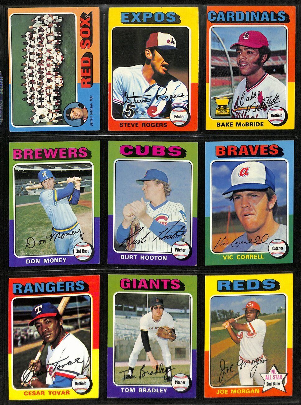 1975 Topps Baseball Card Complete Set (1-660)