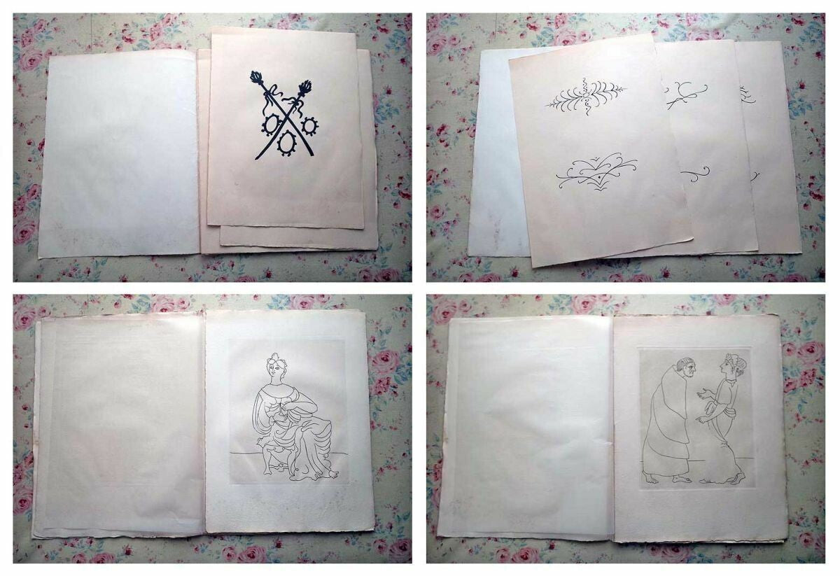 Le Satyricon Illustrated By Andre Derain 1951 Ancient Rome Novel Book Rare