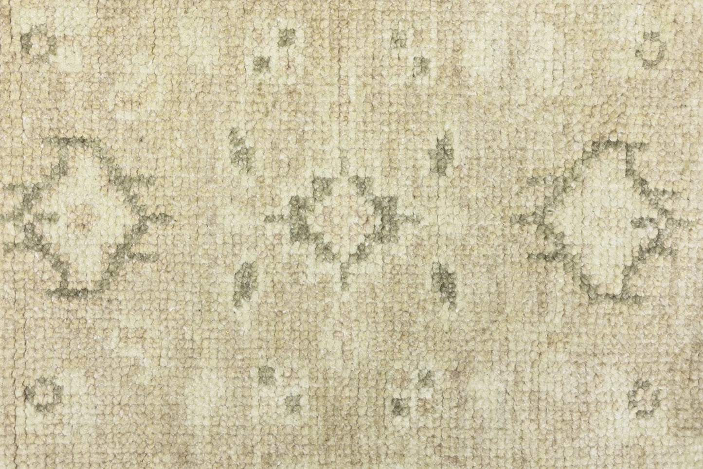 Transitional Oriental Runner Rug Muted Floral