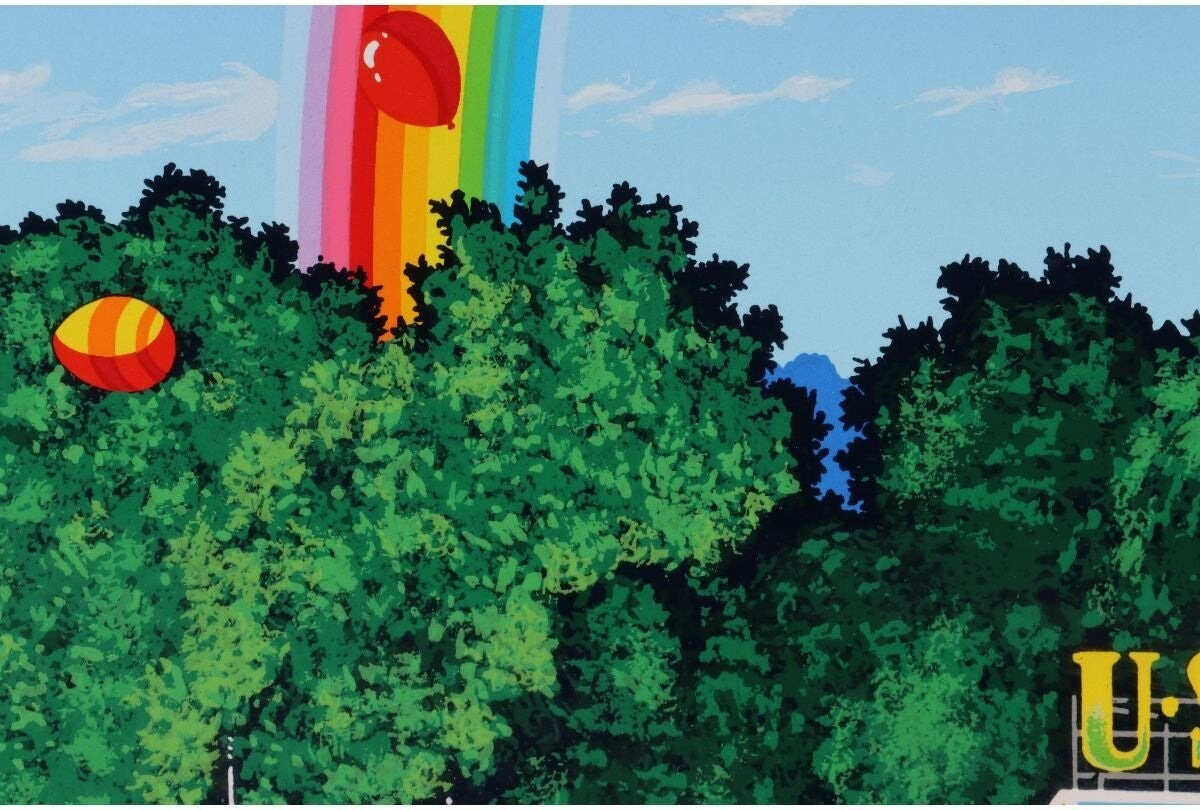Hiro Yamagata Signed Original Silkscreen Print