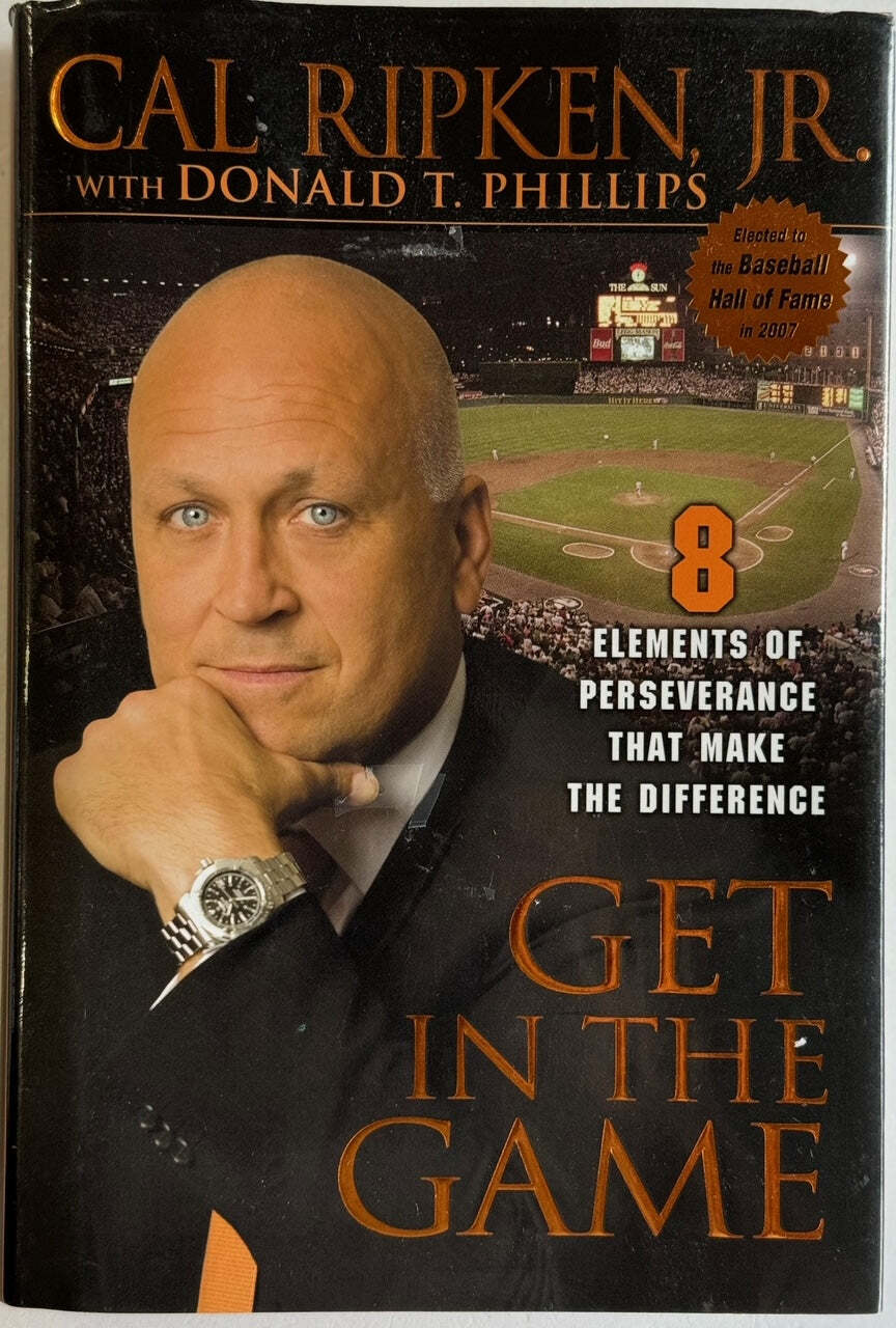 Cal Ripken Jr. Autographed Get In The Game Book (Mlb)