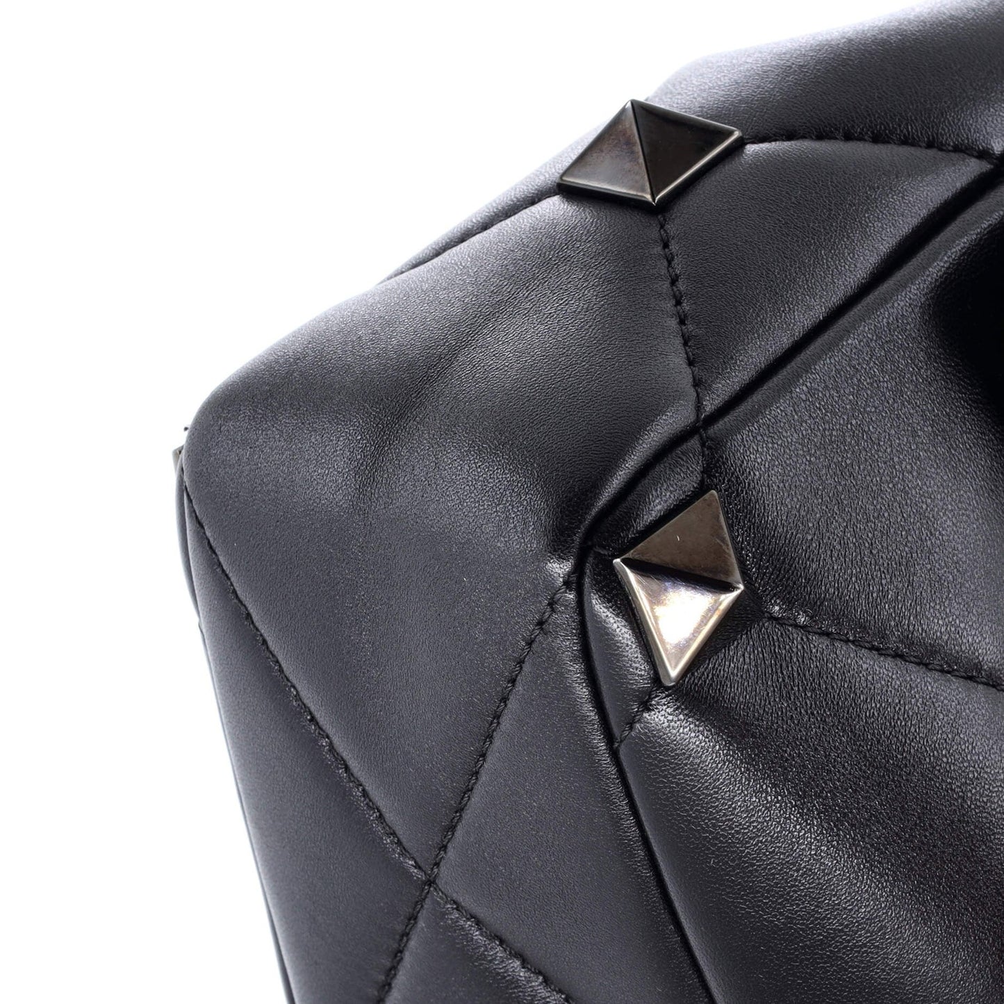 Valentino Garavani Roman Stud Flap Bag Quilted Leather Medium