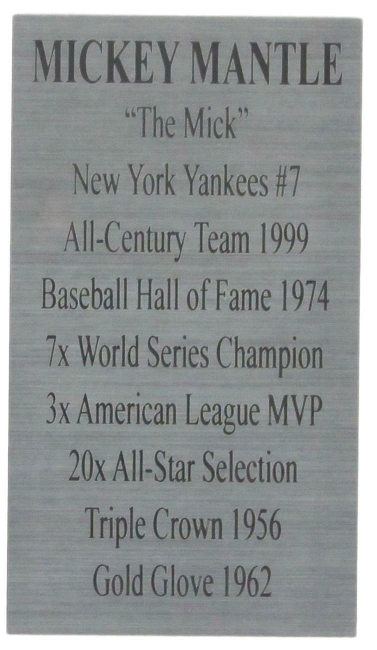 Mickey Mantle New York Yankees Signed 8X10 Photo