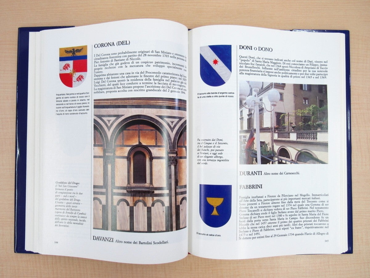 Roberto Ciabani Le Famiglie Di Firenze 4-Volume