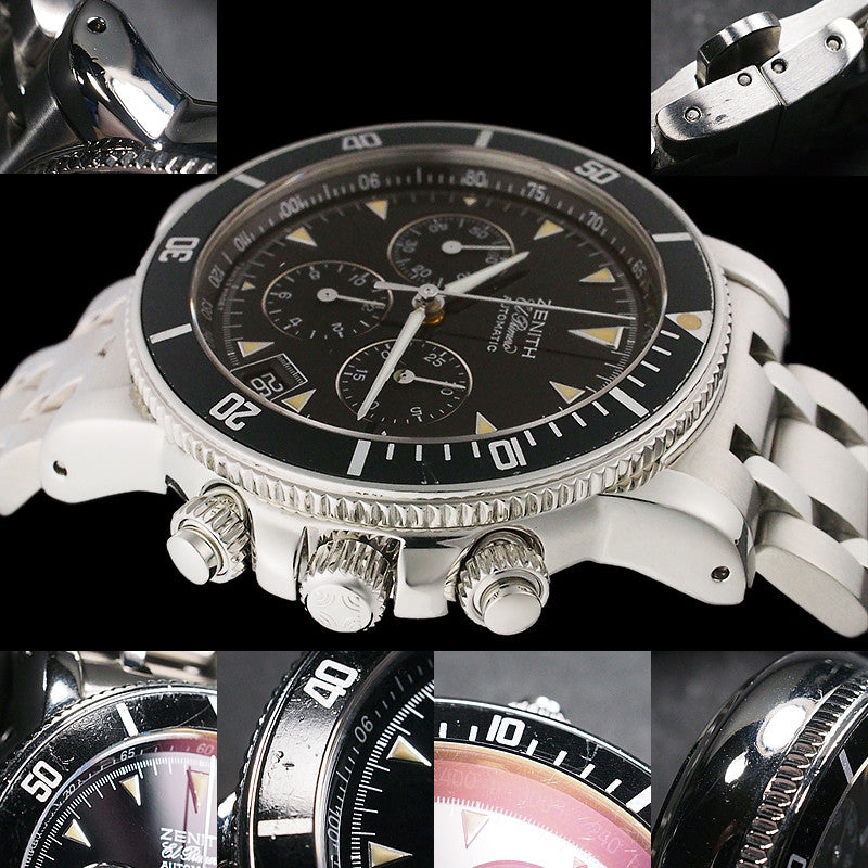 Zenith El Primero Rainbow Chronograph Watch Men
