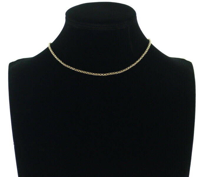 Carrera Y Carrera Rolo Chain Necklace 45Cm 18K 750 Yellow Gold