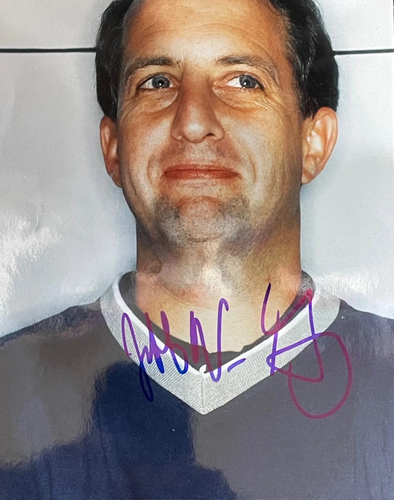 Jeff Van Gundy Autographed 8X10 Basketball Photo