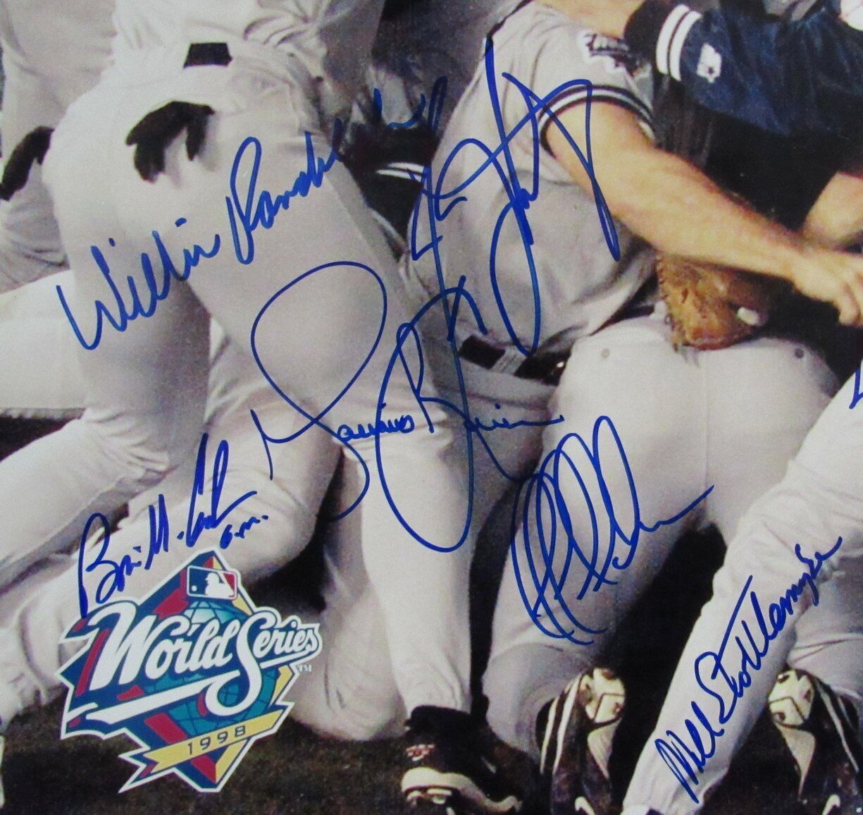 1998 World Series Champs New York Yankees Team