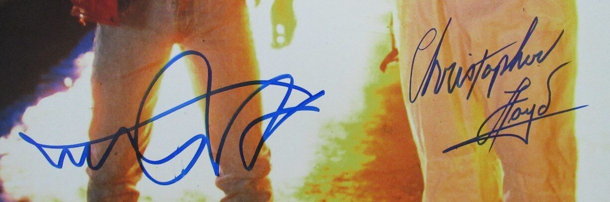 Michael J Fox/Christopher Lloyd Sign/Auto 16X20