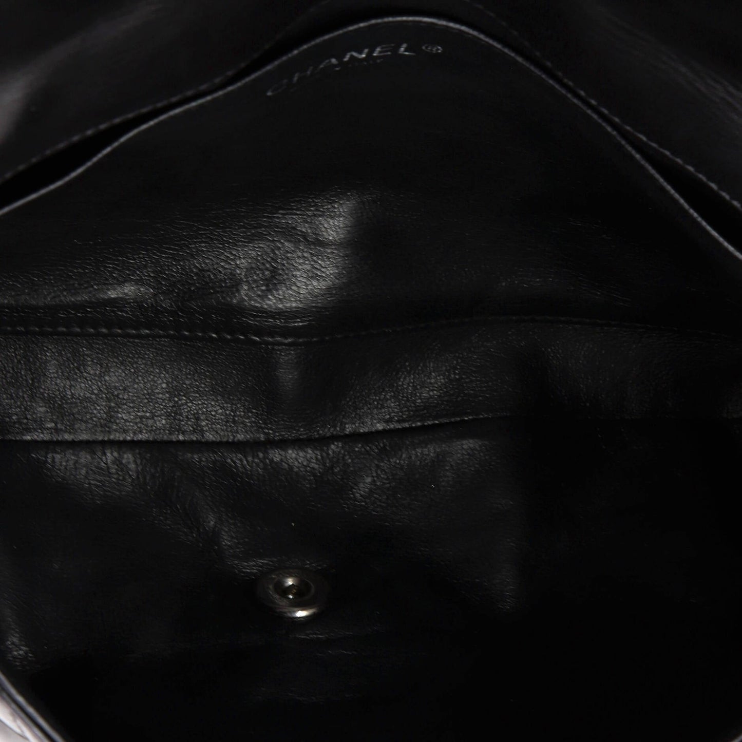 Chanel Clutch With Chain Quilted Patent