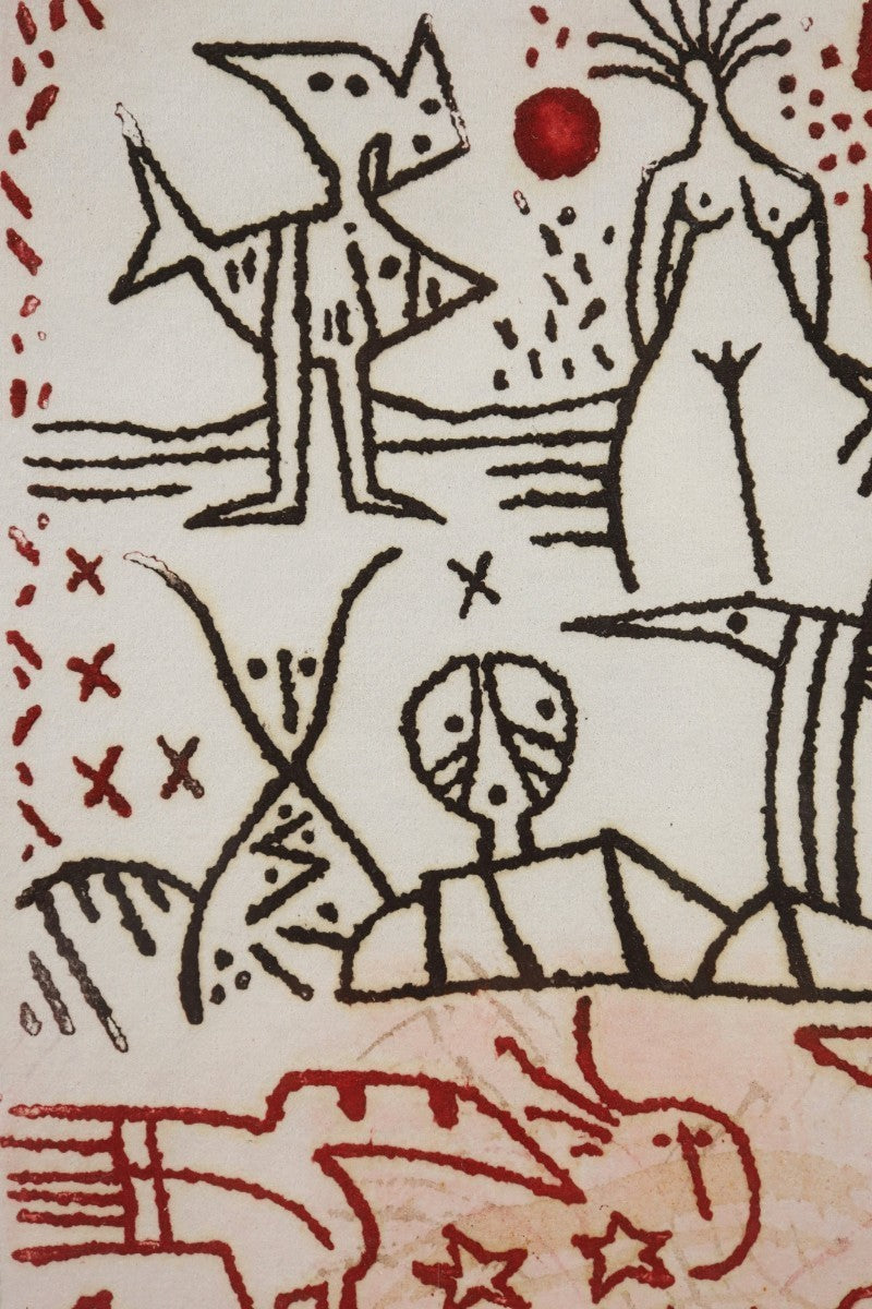 Simone & Henri Jean "Alphabet Magique 2" 1999 Etching Artist Signed Limited 55