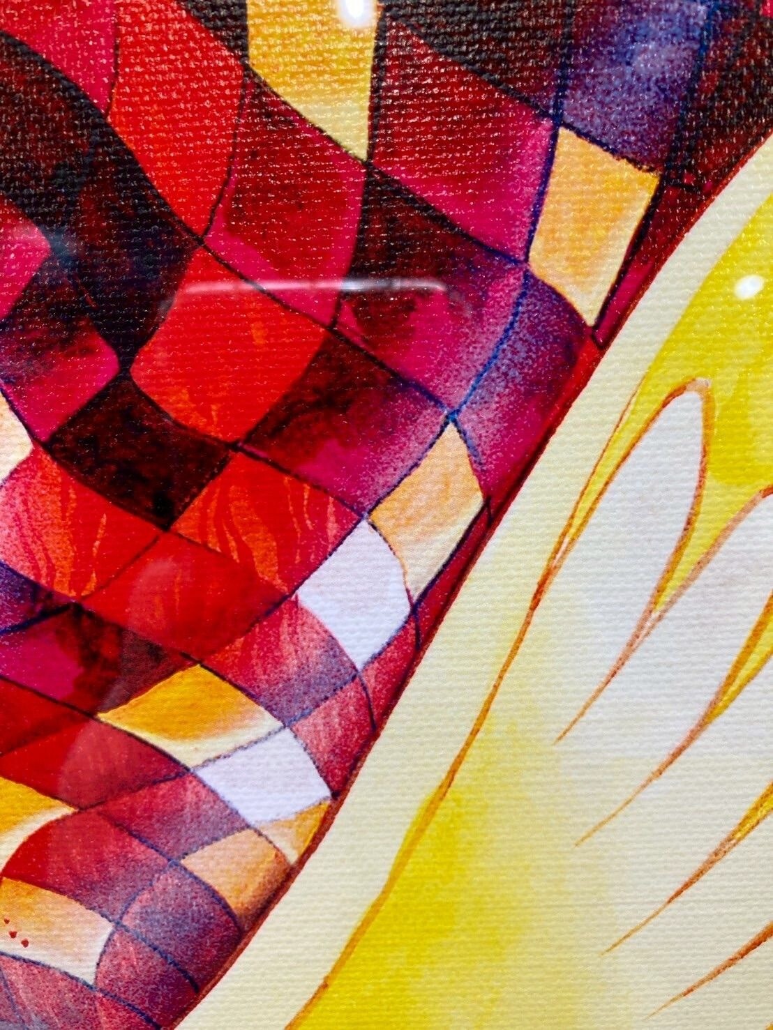 Osamu Tezuka Piezograph Canvas "Phoenix" Limited Edition 14/200 Signed Print